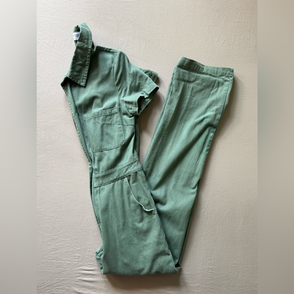Urban Outfitters Canvas Utility Flight Jumpsuit